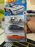 Hot Wheels 3-Car Bundle – '88 Mitsubishi Starion, '94 Audi Avant RS2 & '64 Lincoln Continental