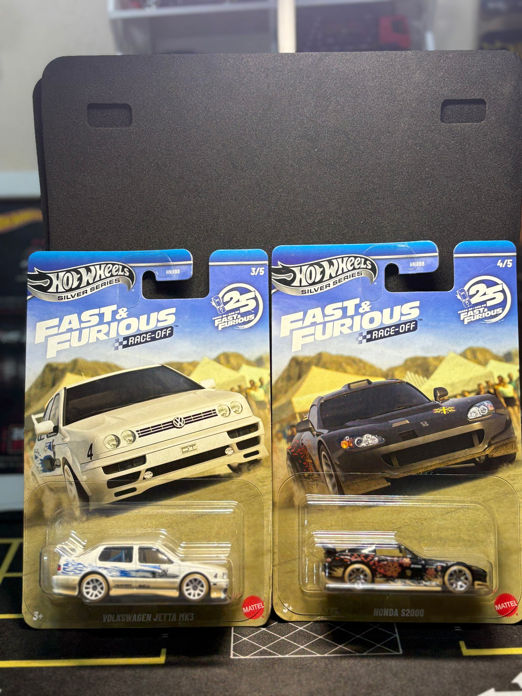 Hot Wheels Fast & Furious 25th Anniversary Silver Series – Complete Set of 5 | 1:64 Car Culture