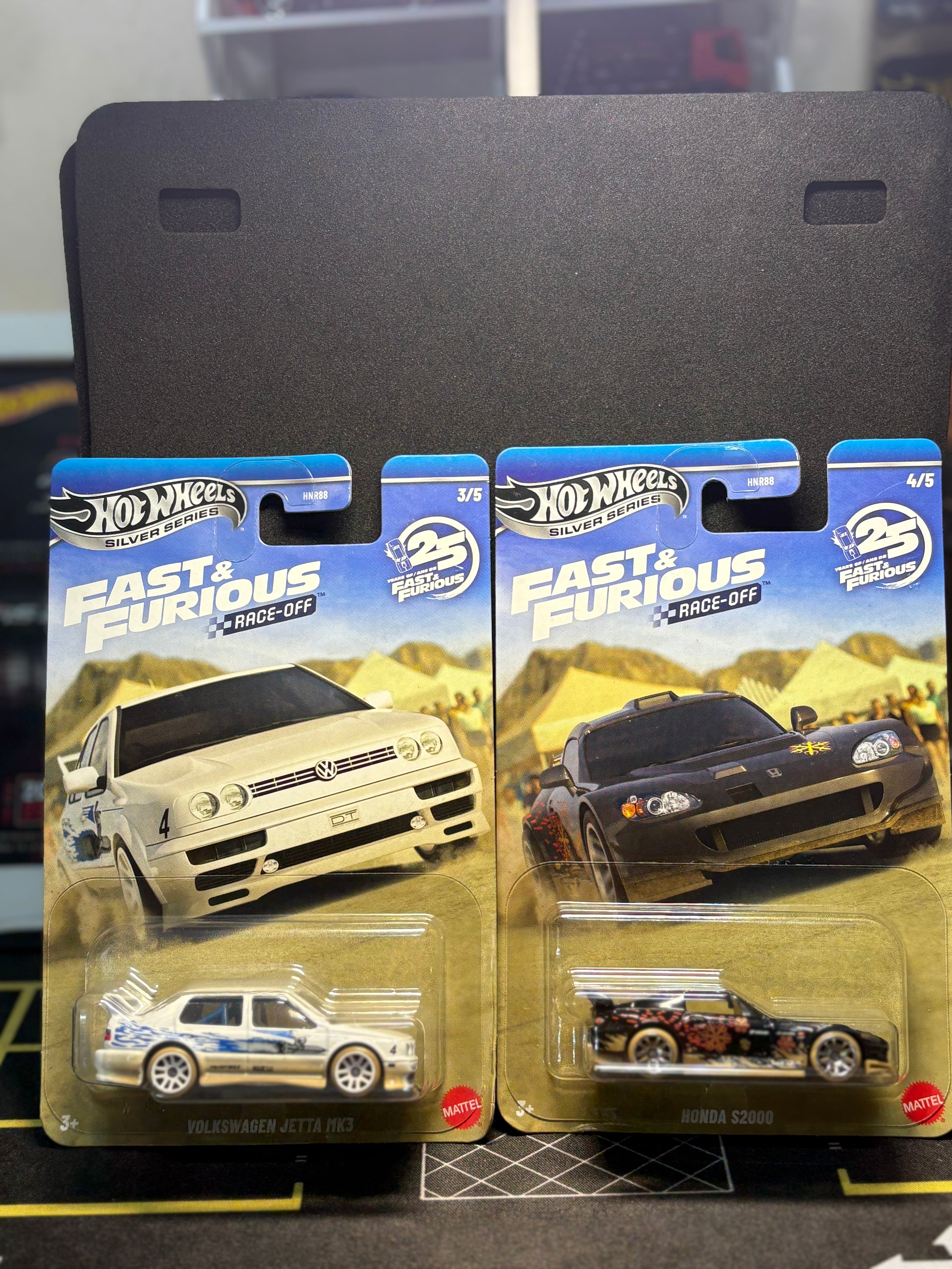 Hot Wheels Fast & Furious 25th Anniversary Silver Series – Complete Set of 5 | 1:64 Car Culture