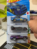 Hot Wheels 3-Car Bundle – Subaru Impreza WRX, X-Celeron & Cruise Bruiser