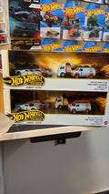 Hot Wheels Premium Fleet Street – 1997 McLaren F1 GTR, Ford Transit Supervan & Ford GT-40 (Gulf Edition)