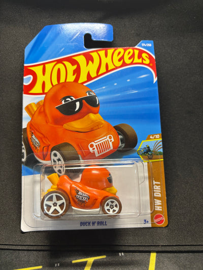 Hot Wheels Duck N' Roll Imported Mainline 1:64 Scale
