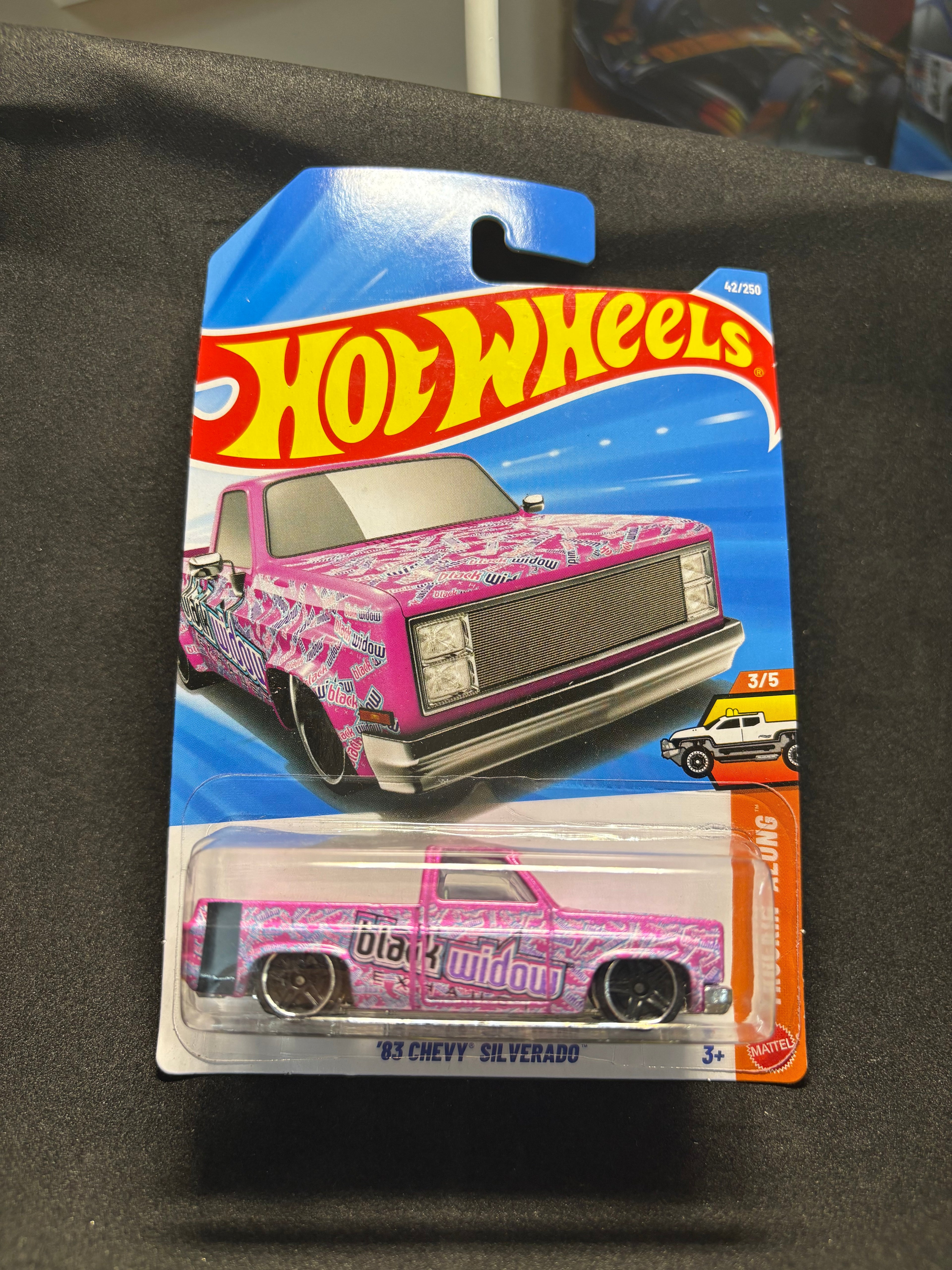 Hot Wheels '83 Chevy Silverado Imported Mainline 1:64 Scale