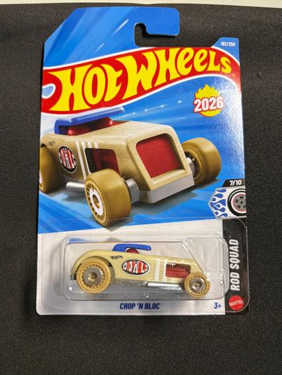 Hot Wheels Chop 'N Block Mainline 1:64 Scale