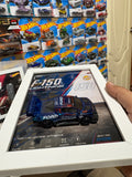 Hot Wheels Ford F-150 Lightning Supertruck Custom Display Frame – 1:64 Collector Frame
