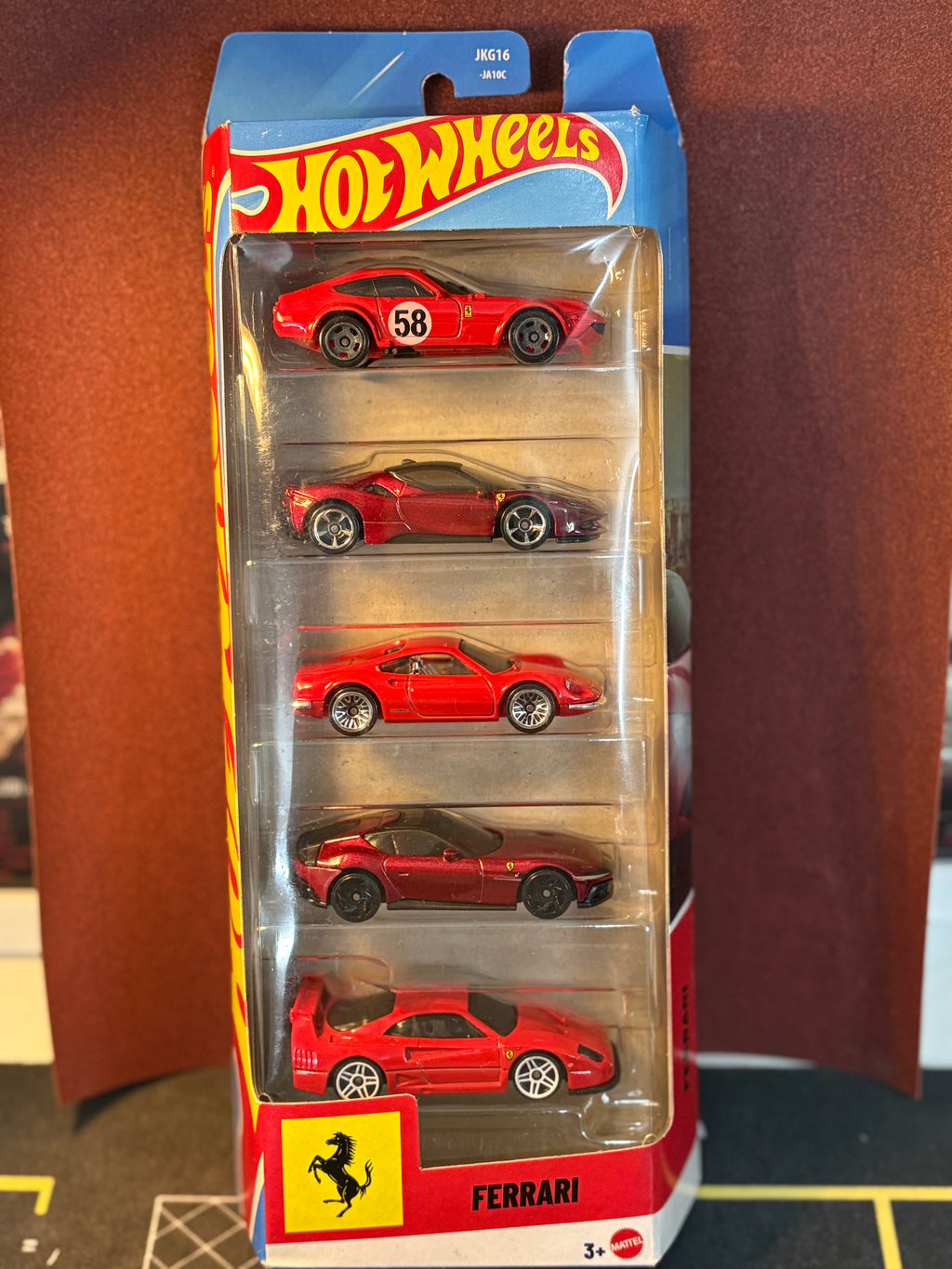 Hot Wheels Ferrari 5-Car Gift Pack | Imported 1:64 Scale