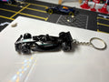 Mercedes-AMG Petronas F1 Hot Wheels Keychain – Black Livery