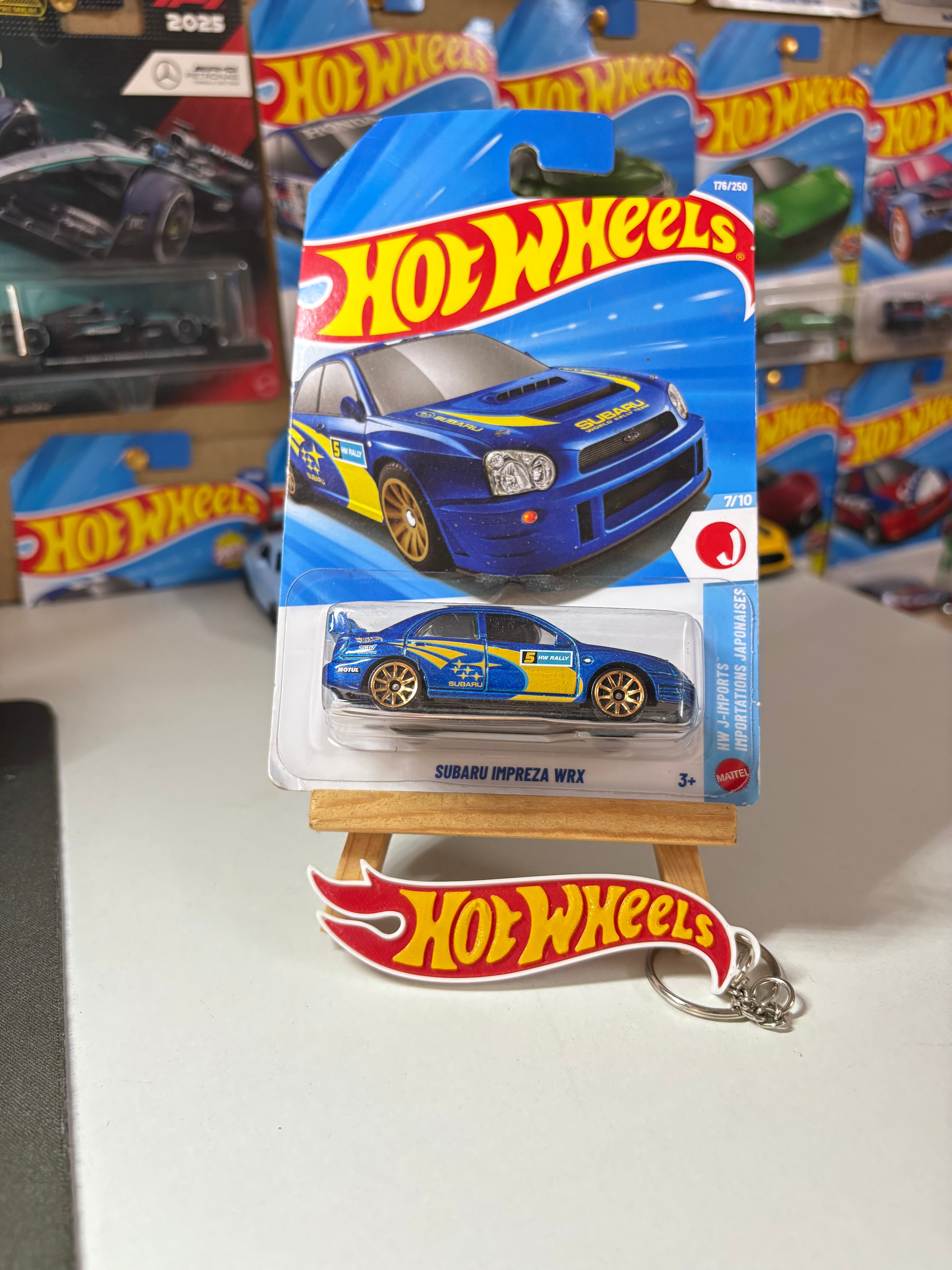 Hot Wheels Subaru Impreza WRX – Imported Mainline 1:64 Scale
