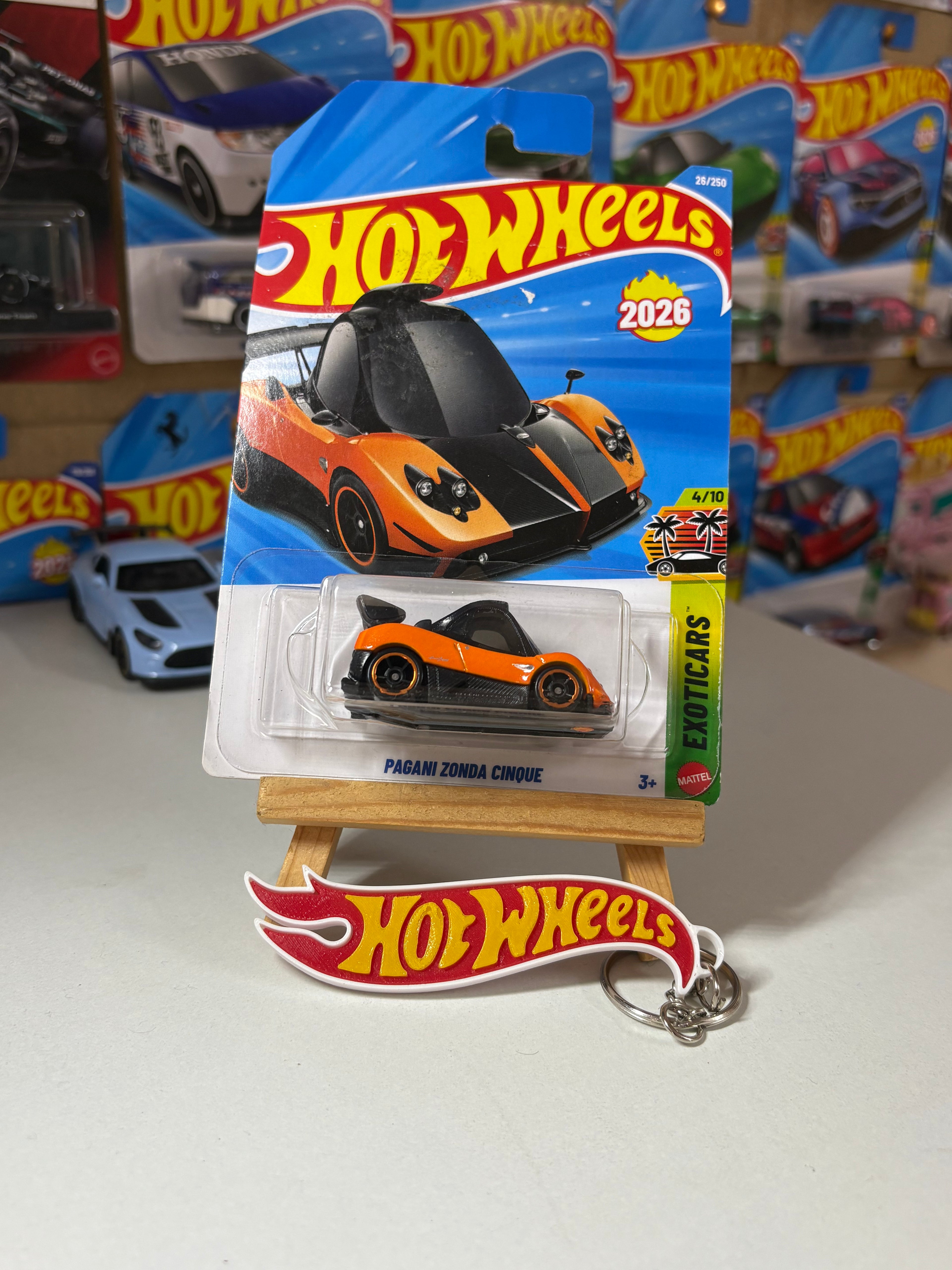 Hot Wheels Pagani Zonda Cinque –Imported Mainline 1:64 Scale