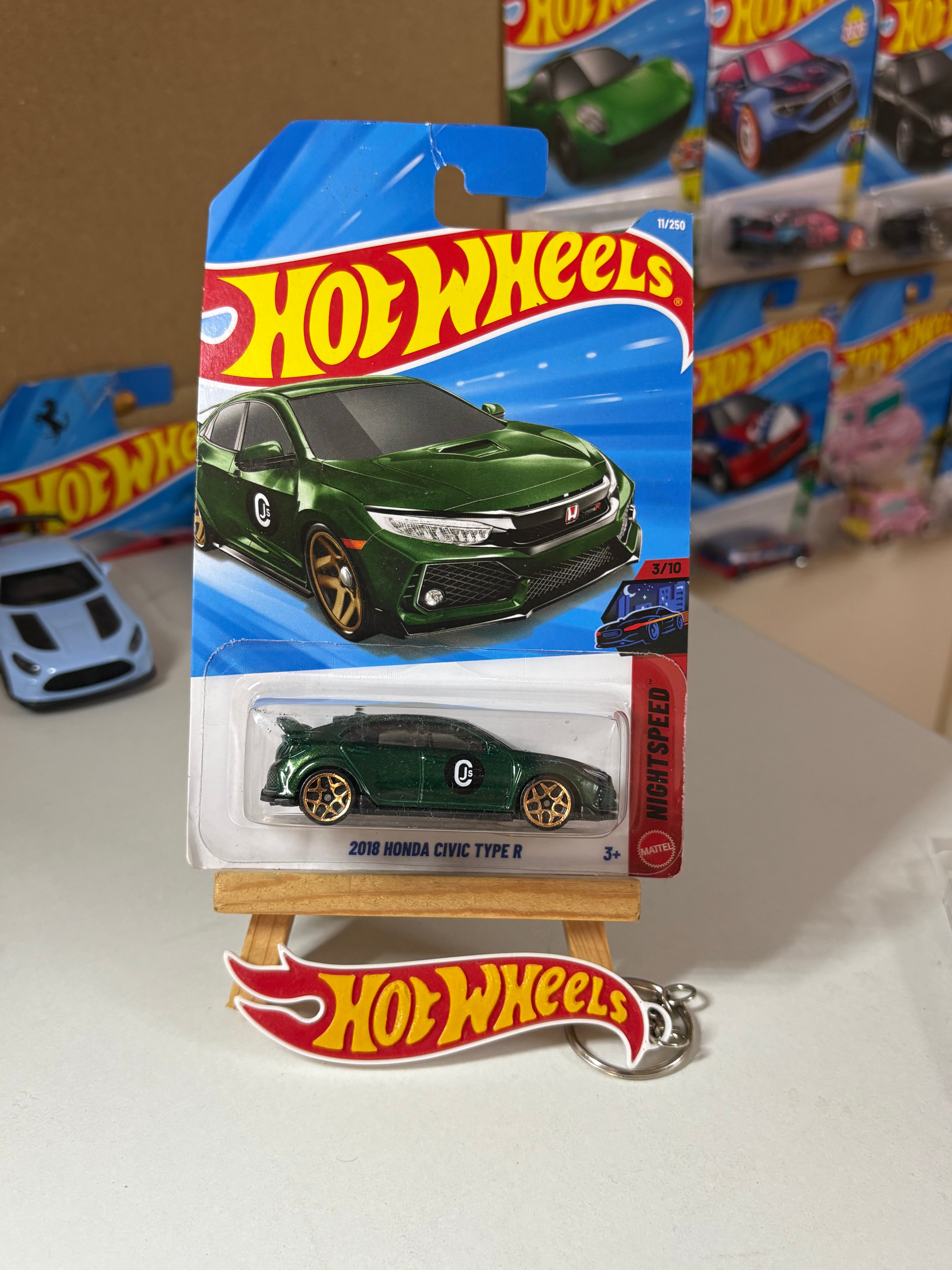 Hot Wheels 2018 Honda Civic Type R – Mainline 1:64 Scale