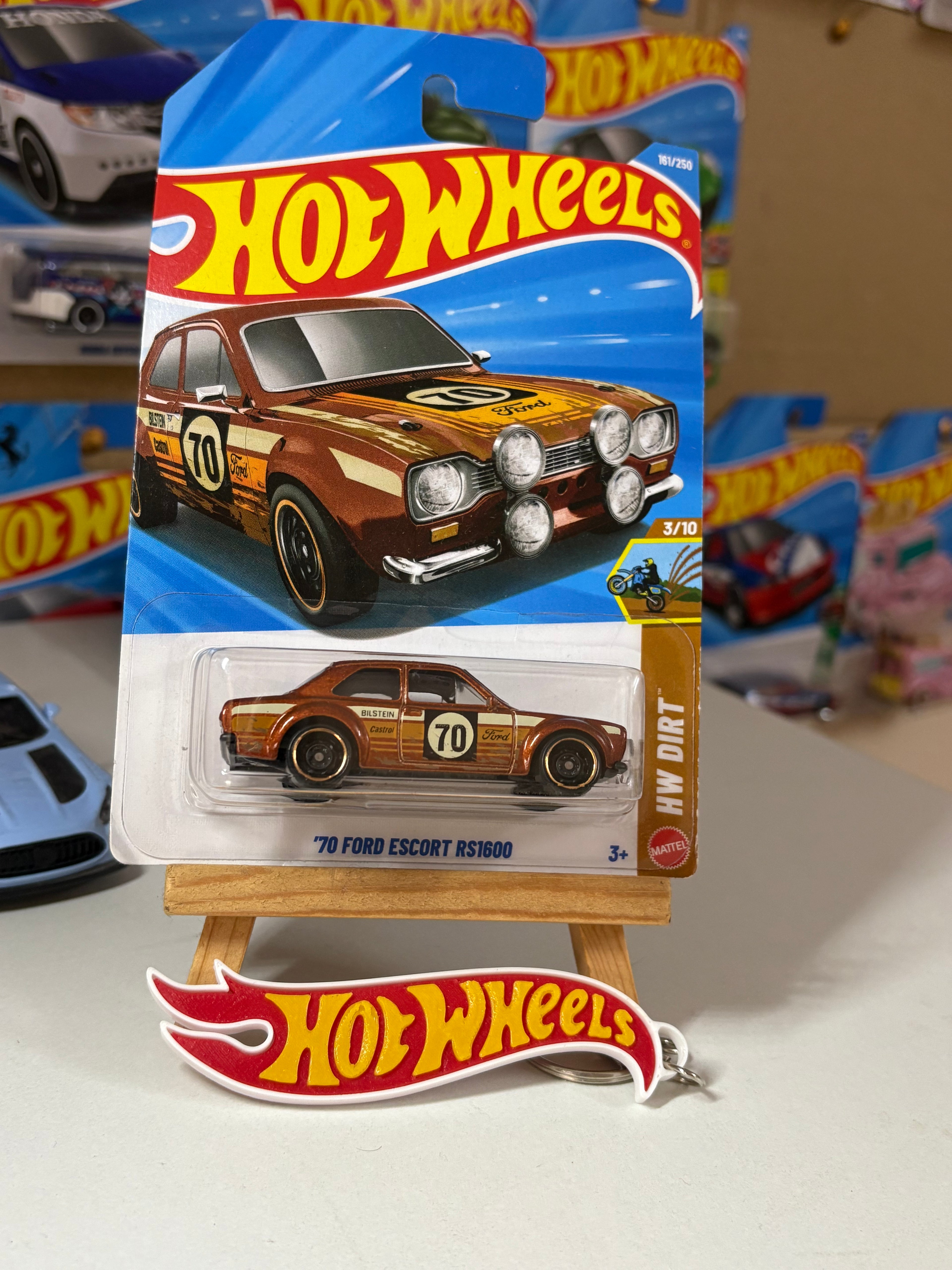 Hot Wheels '70 Ford Escort RS1600 – Mainline 1:64 Scale