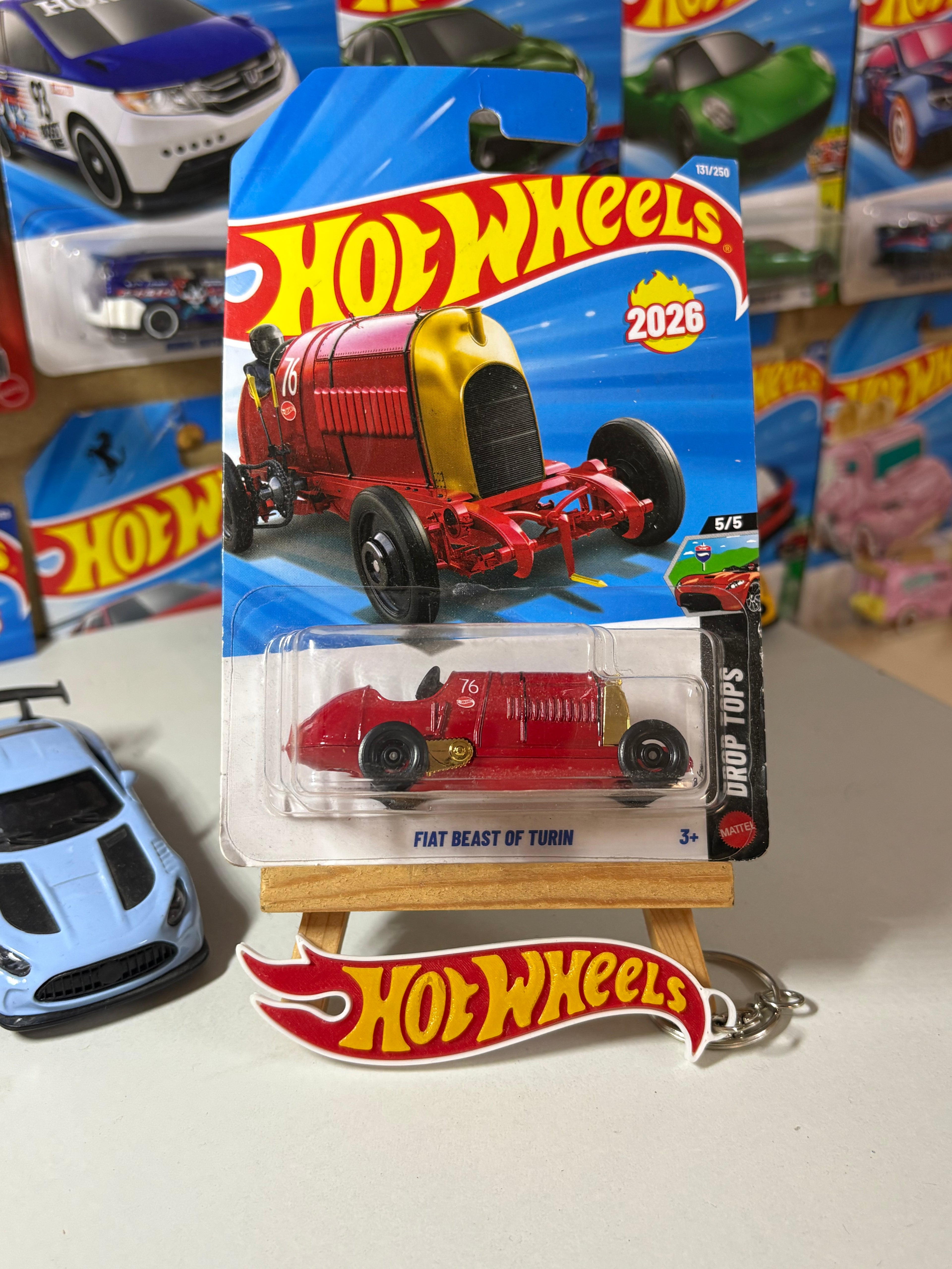 Hot Wheels Fiat Beast of Turin – Imported Mainline 1:64 Scale