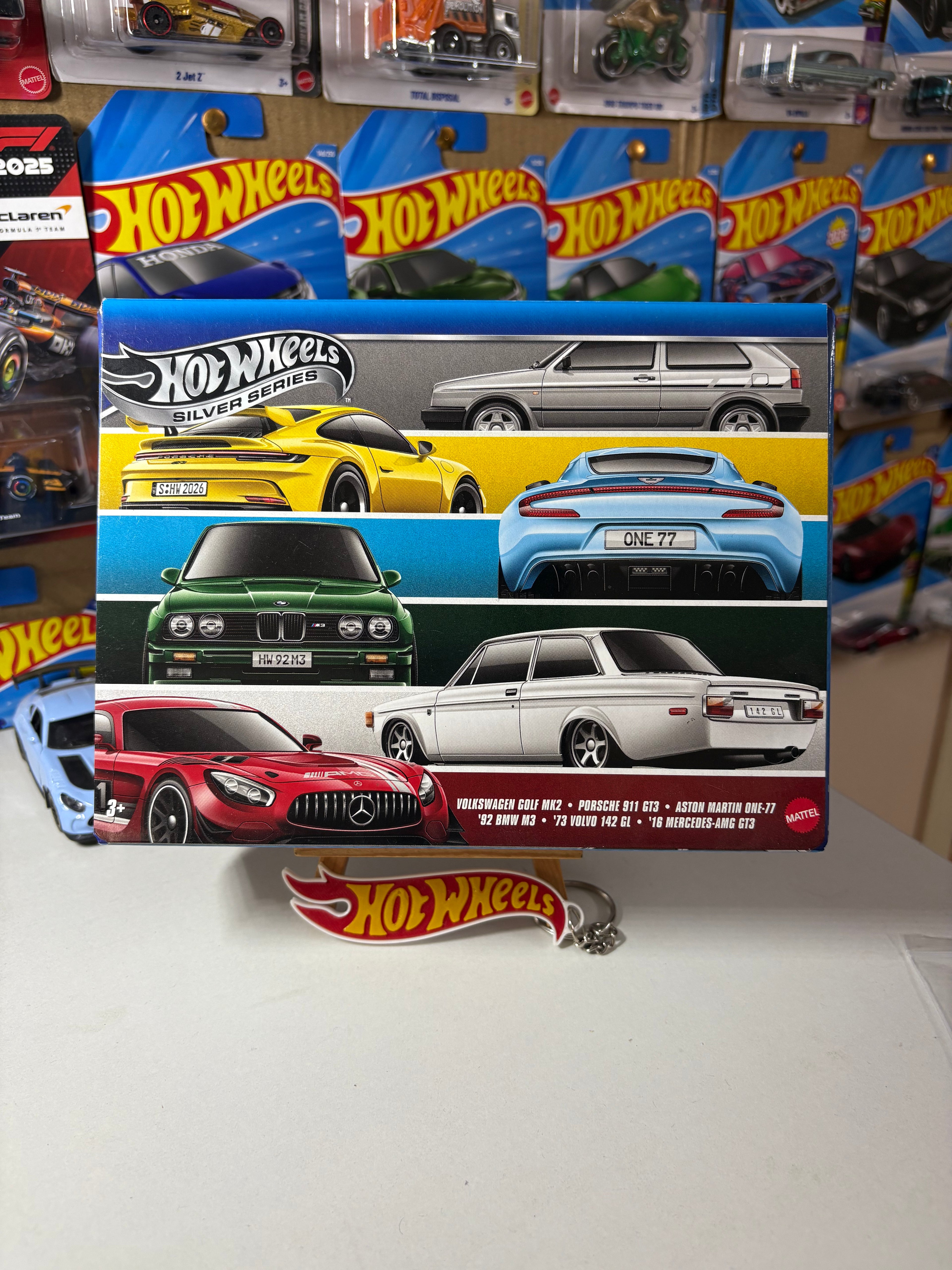 Hot Wheels Silver Series 6-Pack