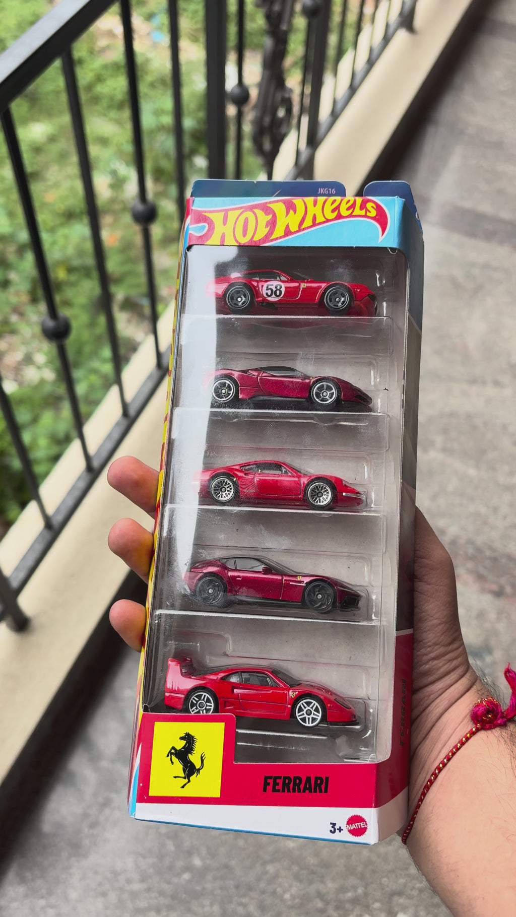 Hot Wheels Ferrari 5-Car Gift Pack | Imported 1:64 Scale