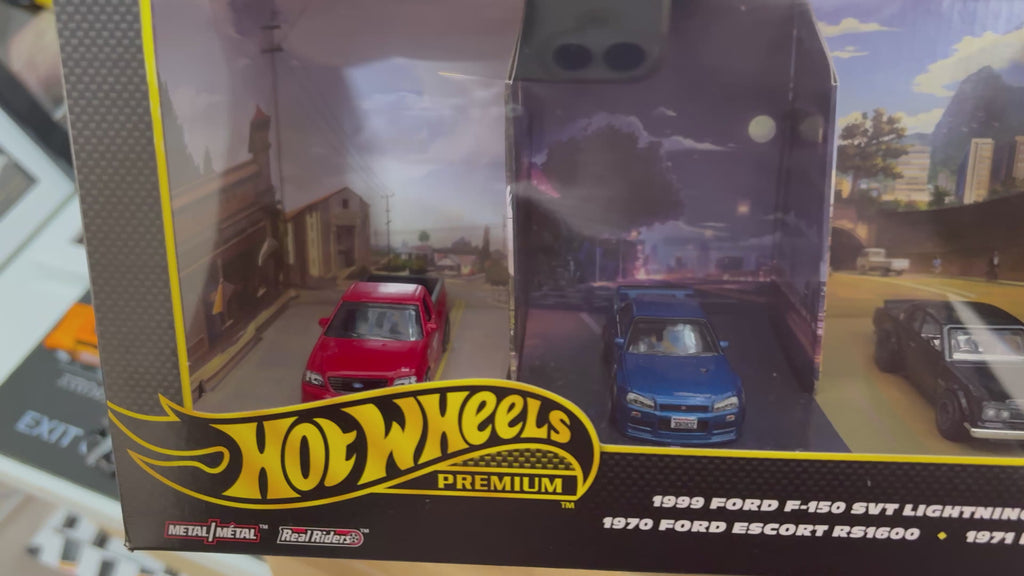 Hot Wheels Fast & Furious – Brian O'Conner Premium 5-Car Gift Set | Imported 1:64 Scale
